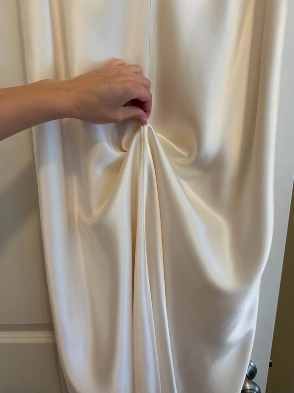 Catherine Deane Mae BHLDN Skirt Wedding Satin